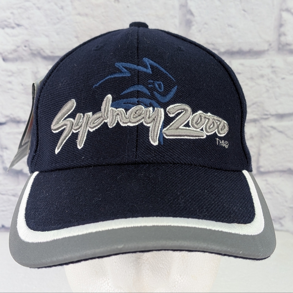 NEW Vtg 2000 Sydney Olympics Millennium Collection Navy Blue Hat